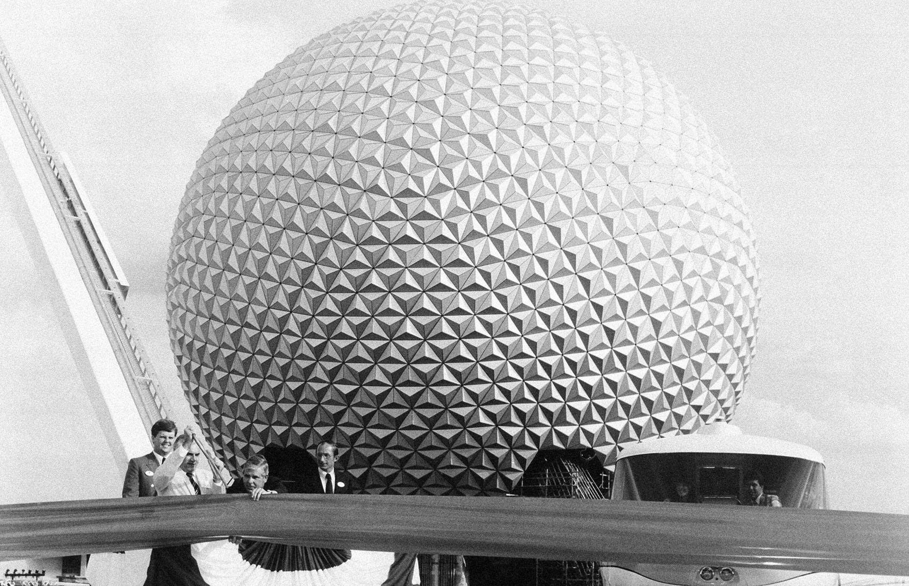 Then: Epcot Center, Walt Disney World